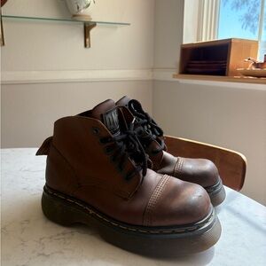 Dr. marten made in England Leather y2k platform boots